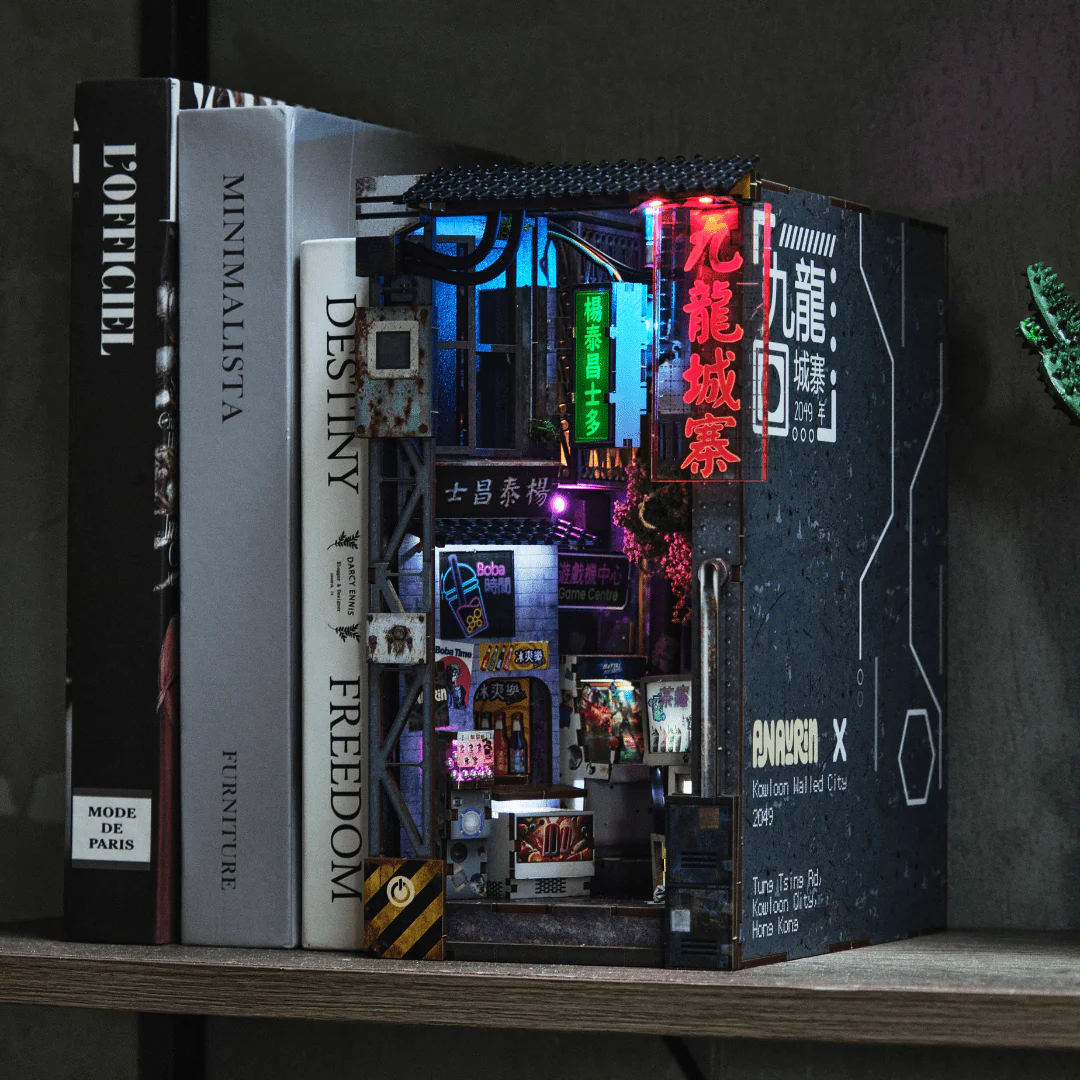 Kowloon Walled City 2049 Book Nook Kit - Image 8