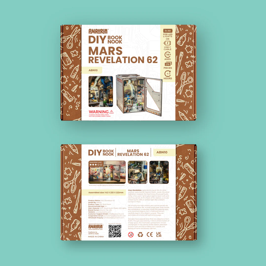 Mars Revelation 62 Book Nook Kit - Image 19